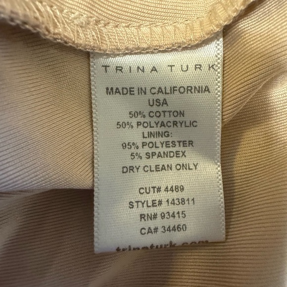 Trina Turk Perleen Rainbow Honeycomb Hippie Pant Size P(p 0-2) NWOT - Picture 7 of 13